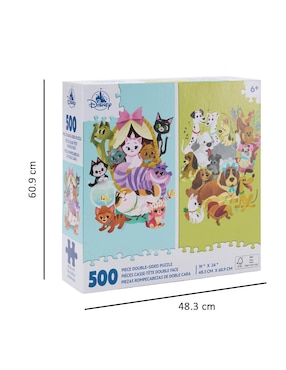 Rompecabezas de doble cara Disney 500 piezas