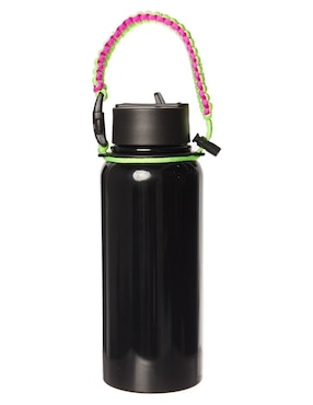 Botella de agua con bolsa Nightmare Before Christmas de acero inoxidable con tapa rosca 950 ml