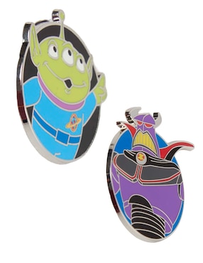 Set pin Toy Story de metal Zurg y Marcianito