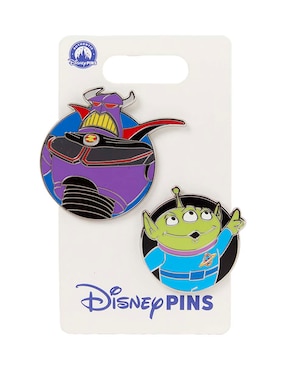 Set pin Toy Story de metal Zurg y Marcianito