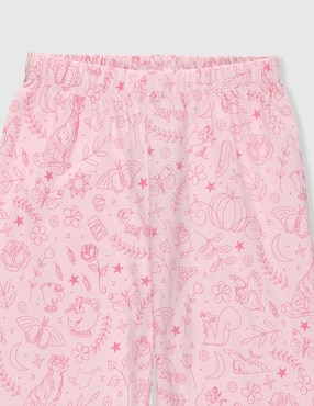 Set pantalón pijama Princesas para niña