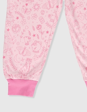 Set pantalón pijama Princesas para niña