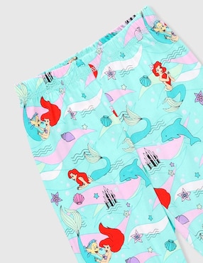 Conjunto pijama La Sirenita para niña