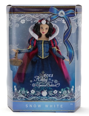 Muñeca Blancanieves edición especial navideña 2025