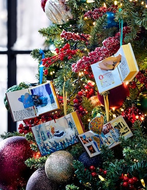 Ornamento navideño libro Up