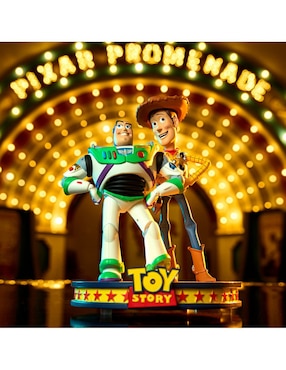 Figura decorativa Woody y Buzz Lightyear Toy Story