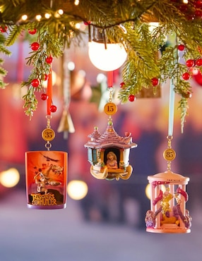 Ornamento navideño Enredados Rapunzel