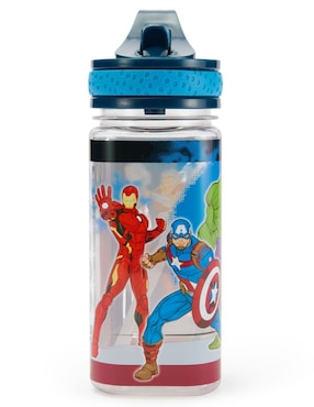 Botella de agua The Avengers Marvel con tapa rosca 500 ml