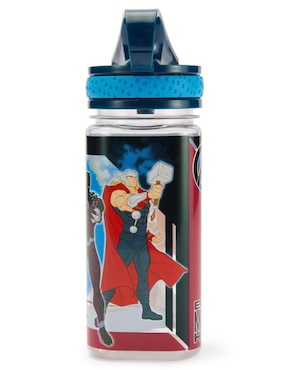 Botella de agua The Avengers Marvel con tapa rosca 500 ml