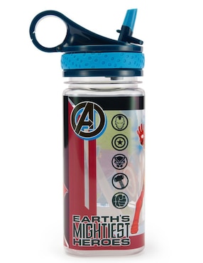 Botella de agua The Avengers Marvel con tapa rosca 500 ml