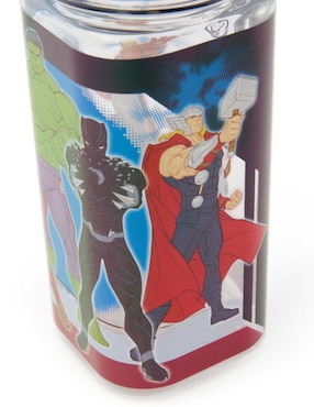 Botella de agua The Avengers Marvel con tapa rosca 500 ml