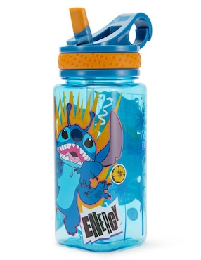 Botella de agua Lilo & Stitch Disney con tapa rosca 600 ml