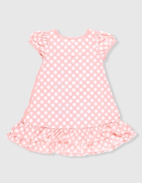 Pijama camisón Mickey and Friends Minnie Mouse de algodón para niña