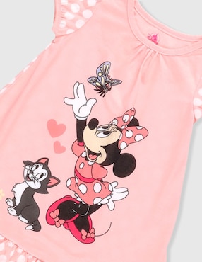 Pijama camisón Mickey and Friends Minnie Mouse de algodón para niña