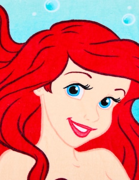 Toalla para baño La Sirenita Disney Ariel de algodón