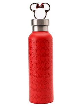 Botella de agua Mickey And Friends de acero inoxidable con tapa rosca 620 ml