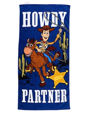 Toalla de baño Toy Story Disney Woody de algodón