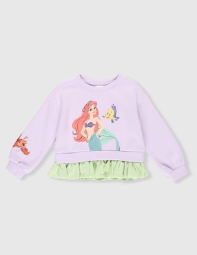 Sudadera La Sirenita Ariel para niña