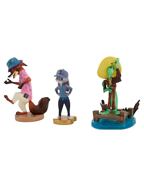 Set figuras acción Zootopia 2 Zootopia
