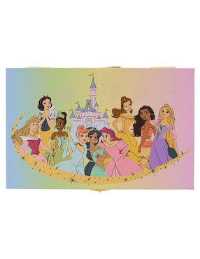 Alhajero cofre Princesas Disney incluye espejo con cerradura