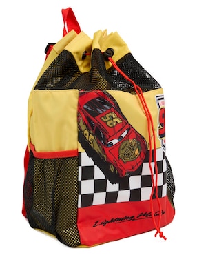 Mochila tipo morral Rayo McQueen Cars