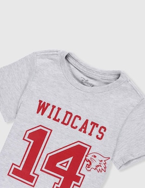 Playera High School Musical manga corta para niño