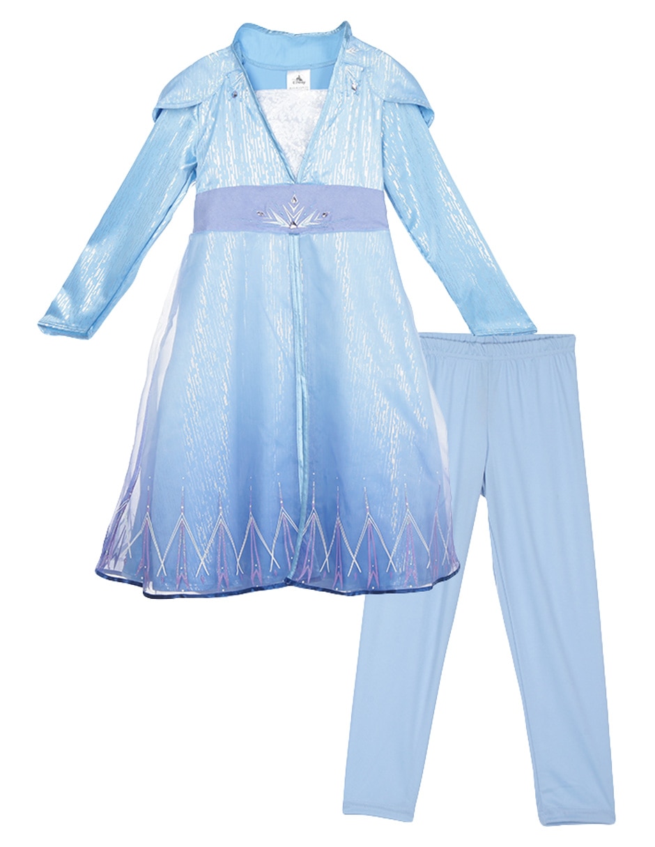 abrelatas repollo Altitud Disfraz Disney Store Elsa Frozen II para niña | Liverpool.com.mx