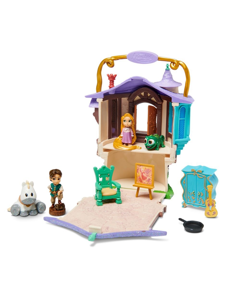 Disney Store Official Animators' Collection - Juego de regalo de mini  muñecas de 5 pulgadas, juego completo de muñecas en miniatura, abanicos,  muñecas