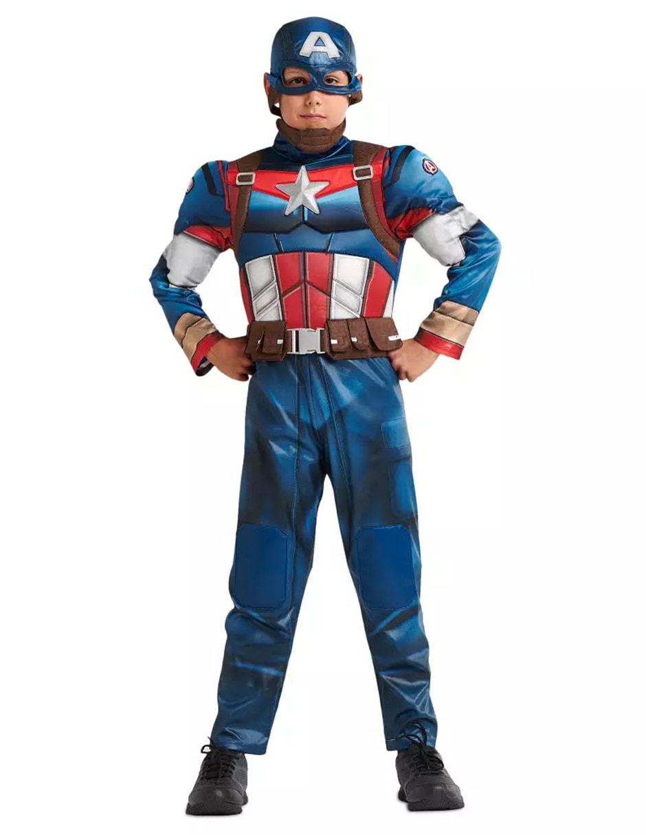 Persistencia virtud maíz Disfraz The Avengers de superhéroe Capitán América para niño |  Liverpool.com.mx