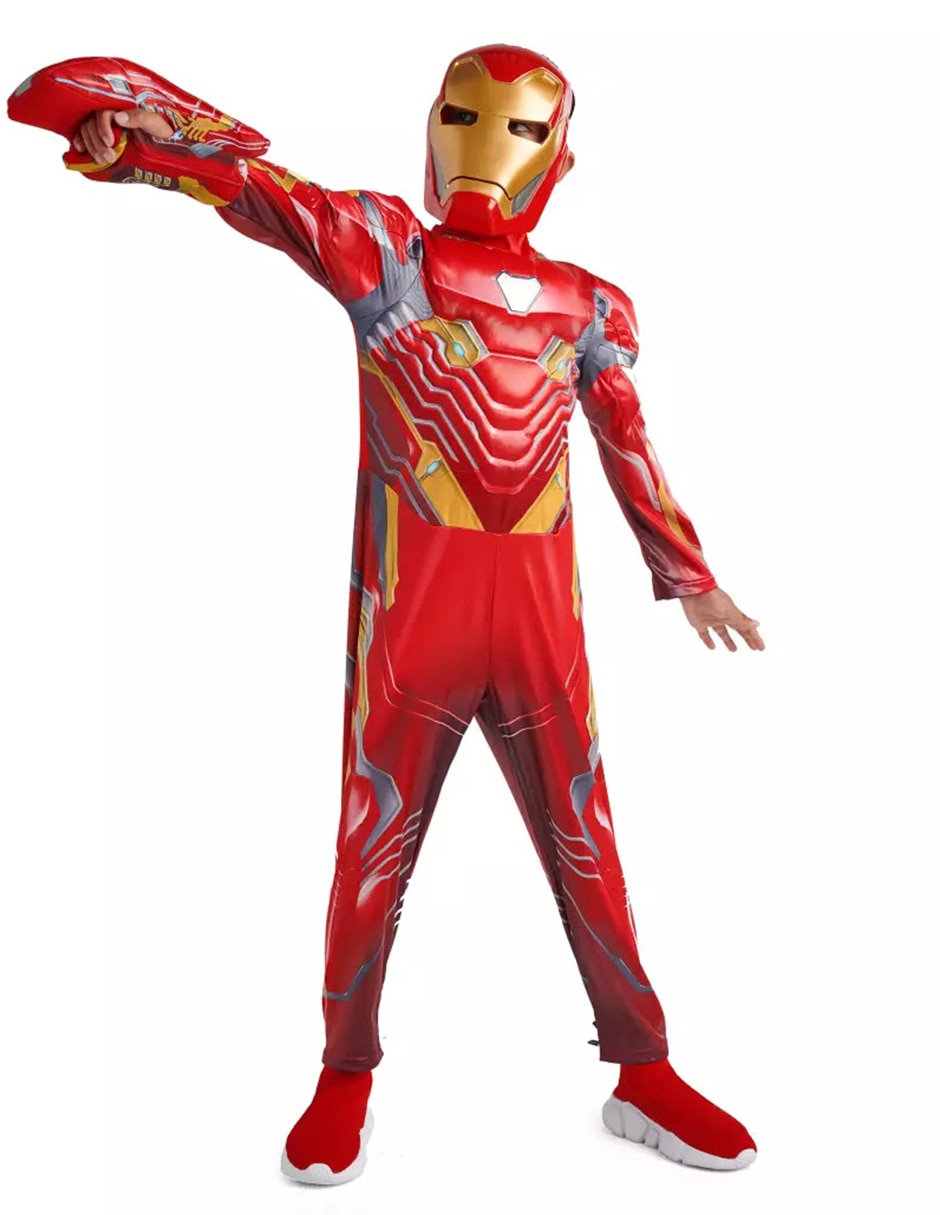 Consciente terciopelo izquierda Disfraz The Avengers de superhéroe Iron Man para niño | Liverpool.com.mx