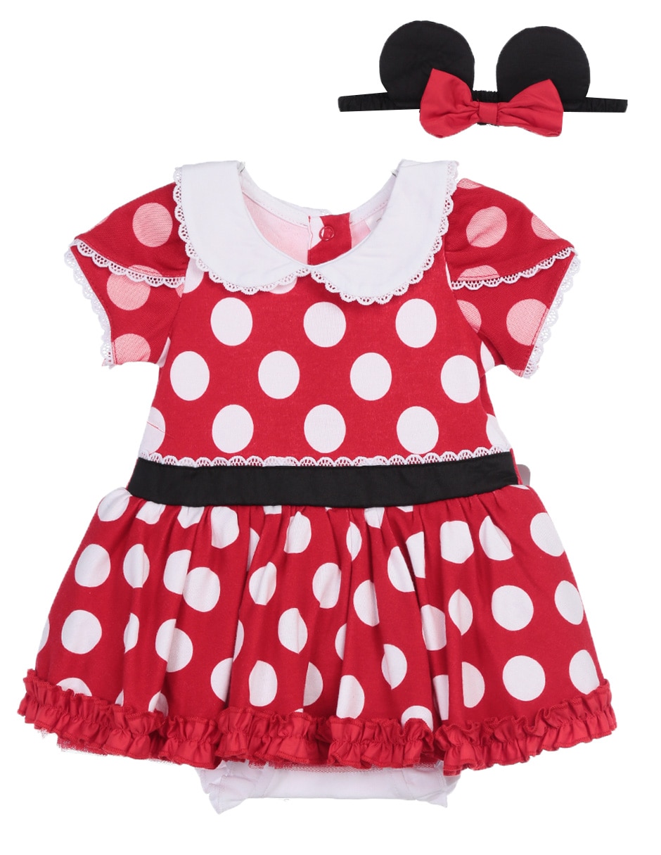Disfraz de Disney Mickey Mouse para bebé, Rojo
