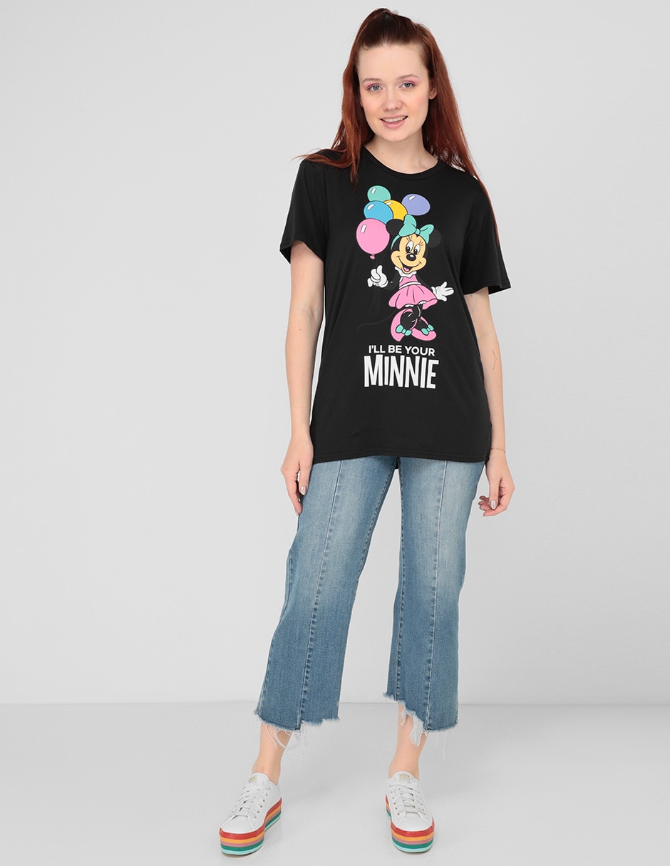 Playera manga corta para mujer