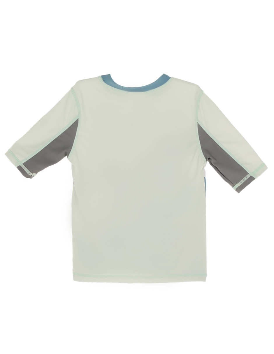 Wetshirt estampado bloques de color para niño