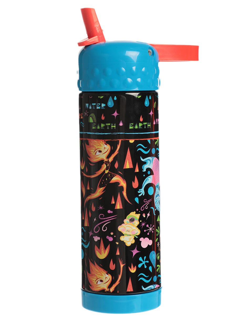 Botella de agua Elemental de acero infantil unisex 1