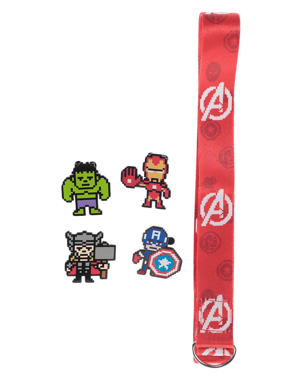 Set pin de metal Marvel