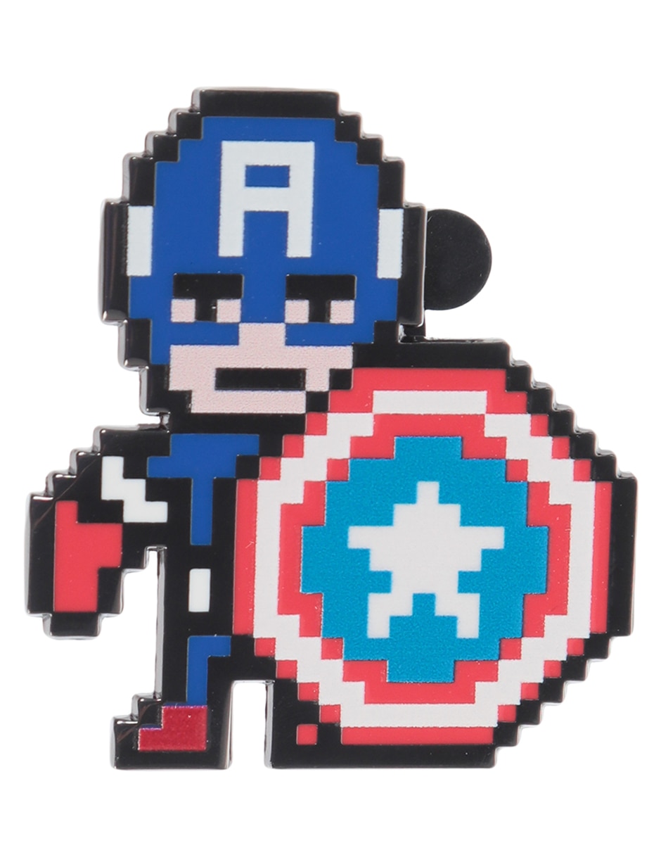 Set pin de metal Marvel 3