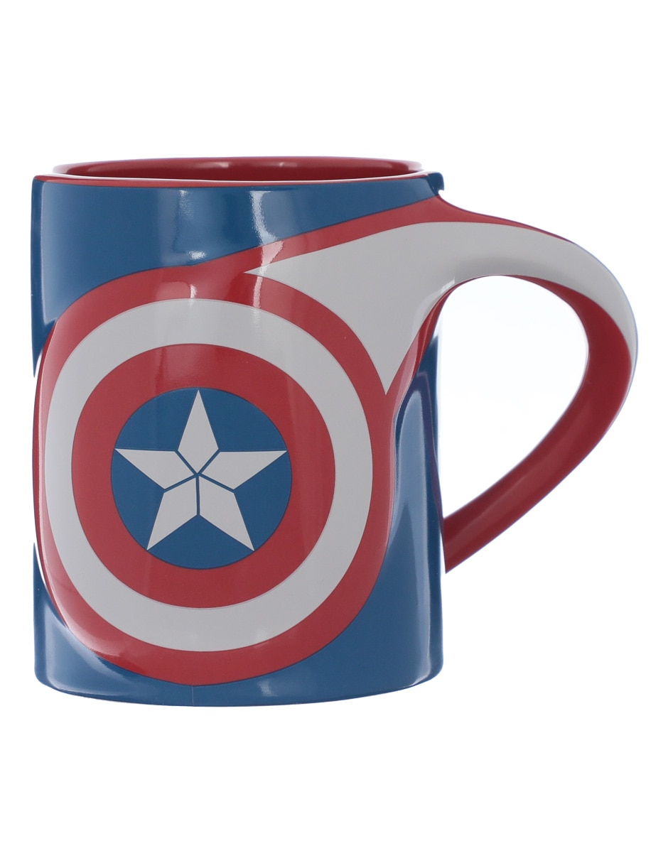 Taza de colección Capitán América Marvel