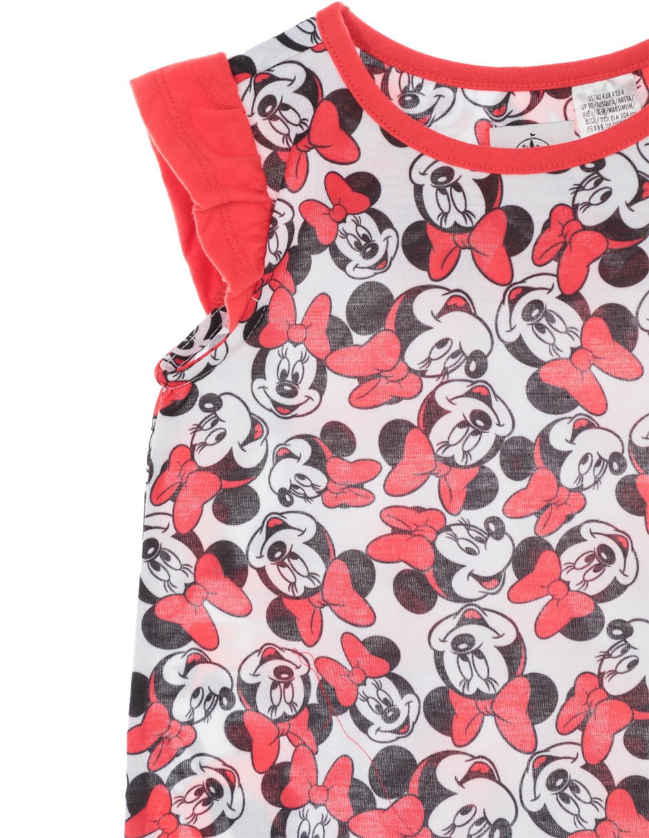Pijama camisón Minnie de algodón para niña 3