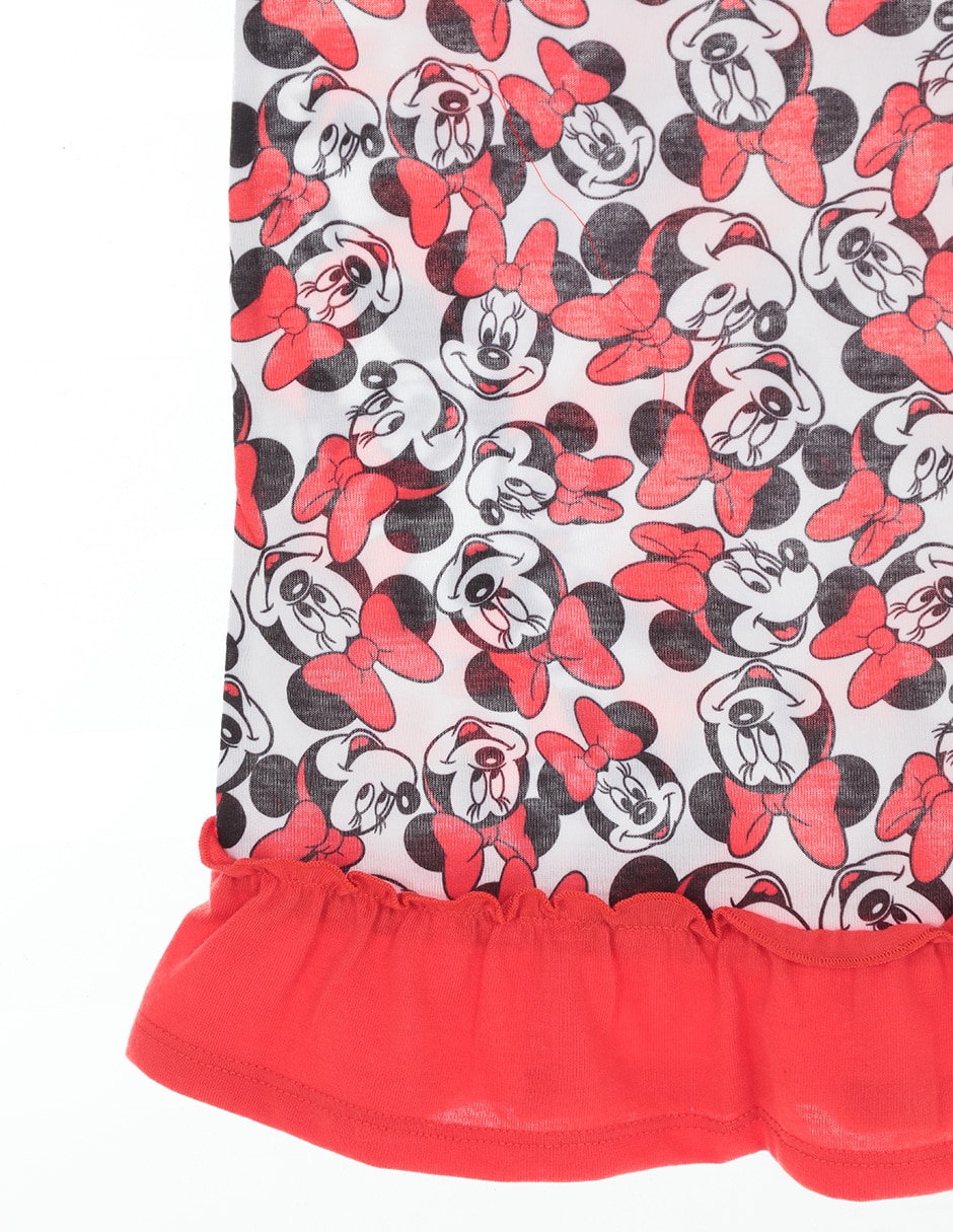 Pijama camisón Minnie de algodón para niña 4