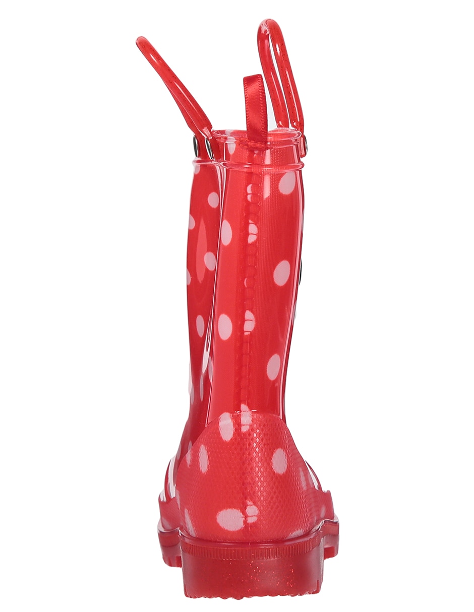 Bota de lluvia Minnie para niña