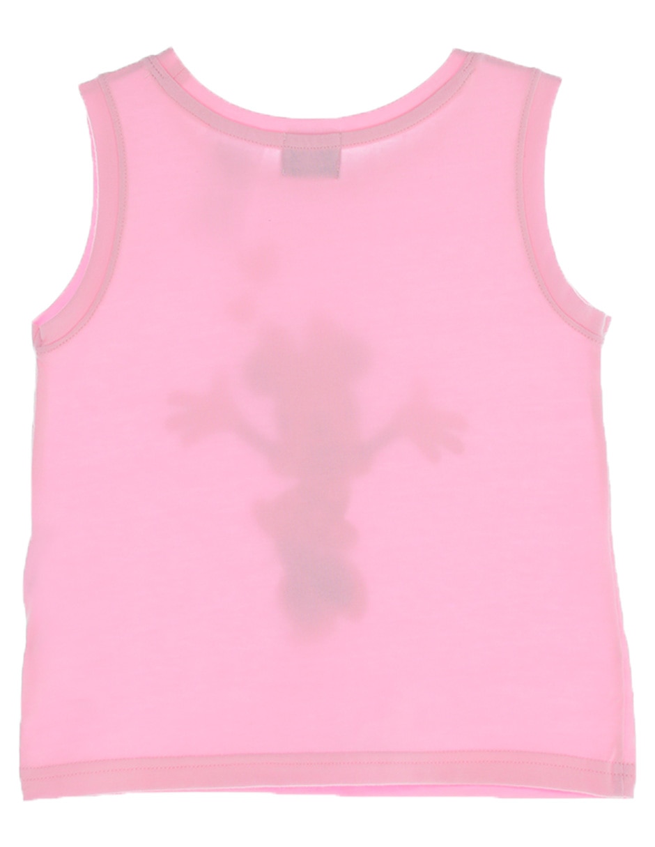 Playera sin manga para niña 2
