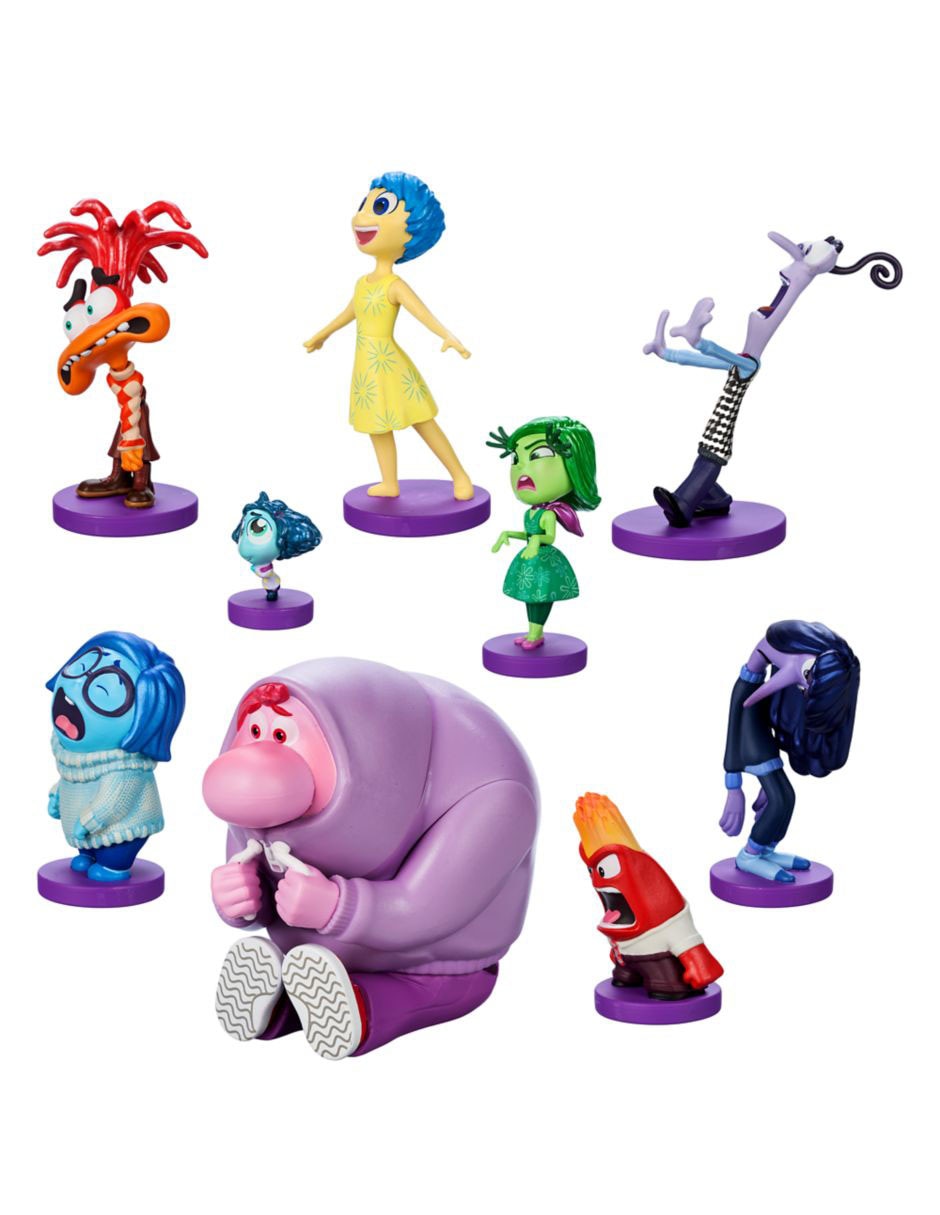 Set figuras articulada Disney 2 collectors Inside Out