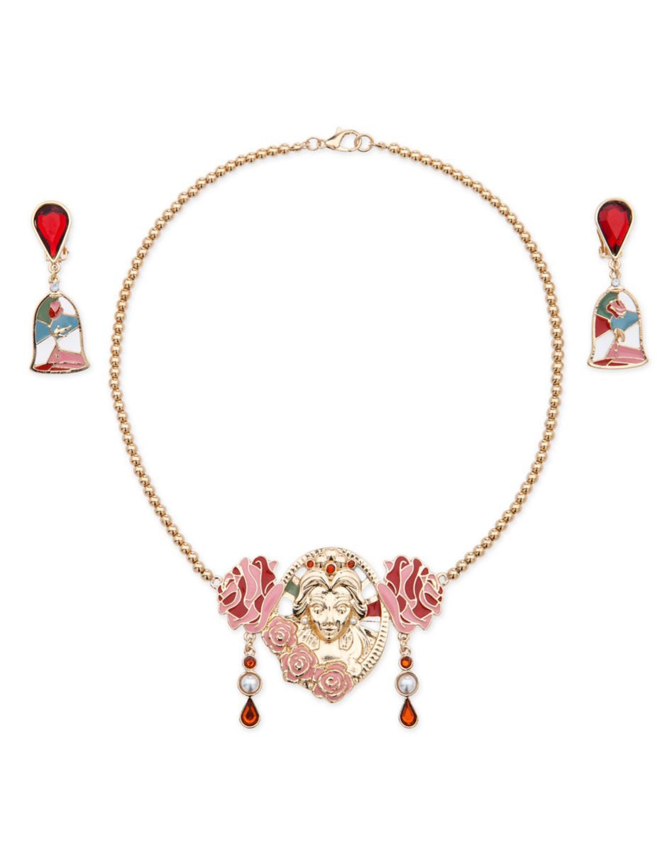 Collar y aretes para disfraz de 2