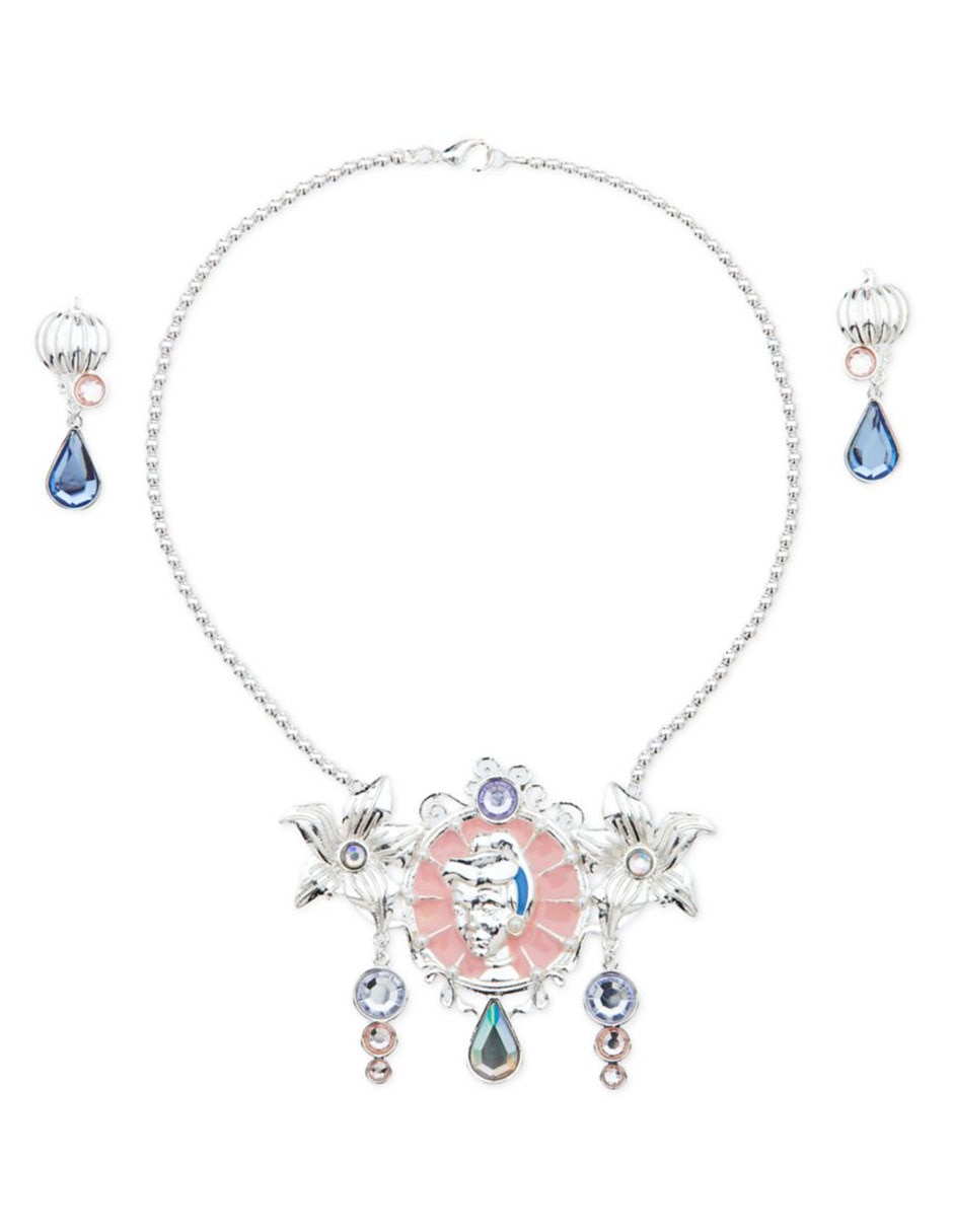 Collar y aretes para disfraz de Disney 2