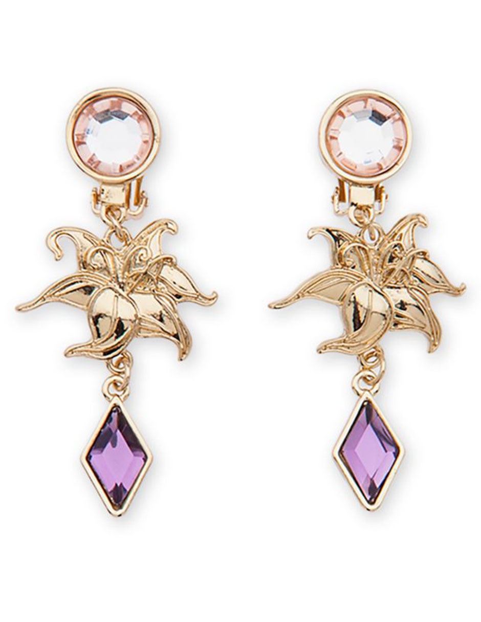 Collar y aretes para disfraz de Rapunzel Disney 3