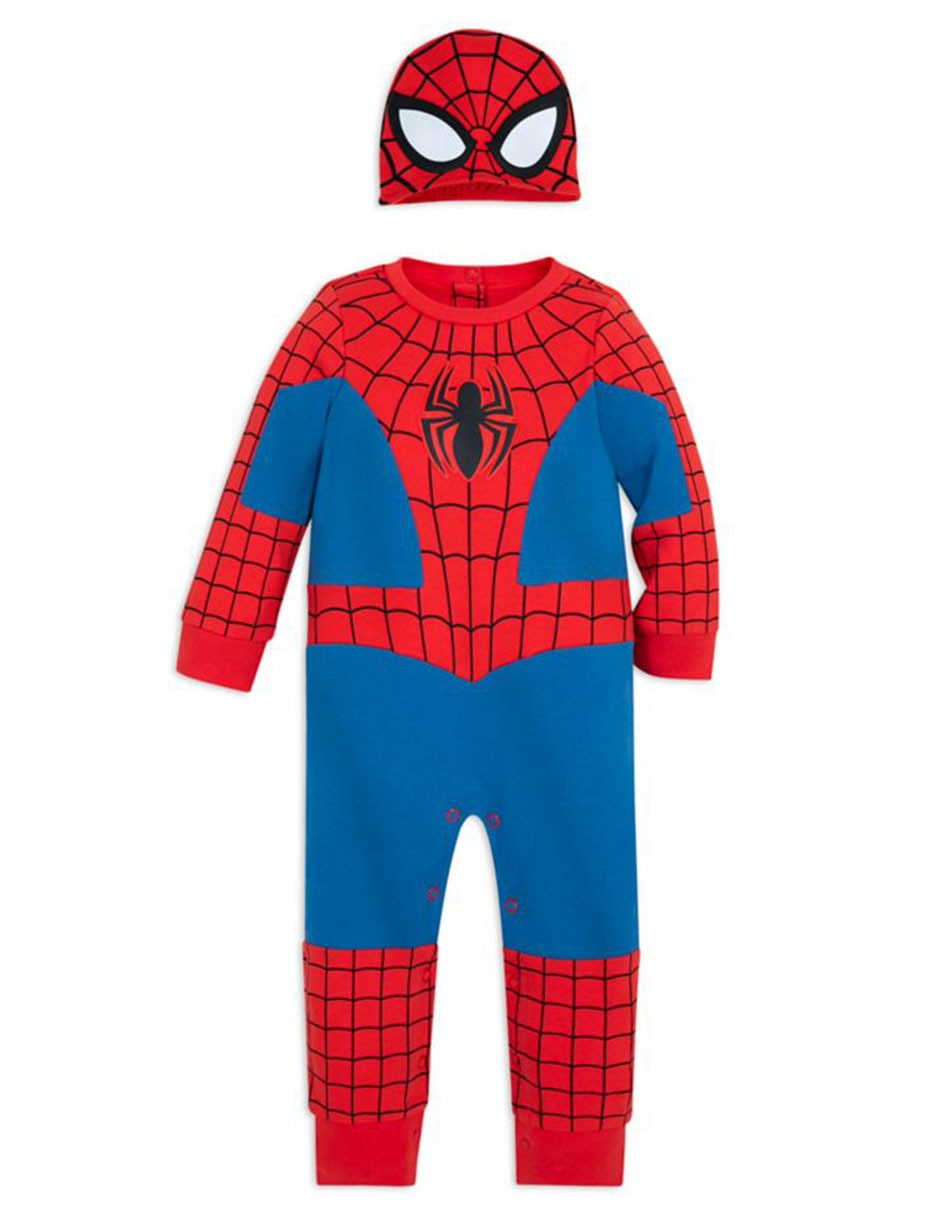 Set pañalero con gorro Marvel de algodón 1