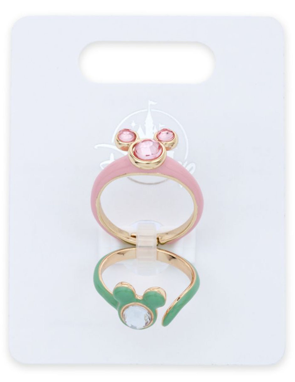 Set anillo Mickey Mouse brillante