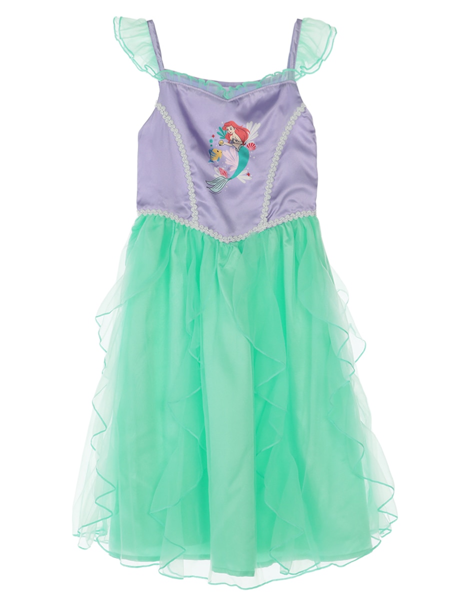 Vestido Pijama De Sirenita Para NiÃ±a Ariel Vestido Princesas De