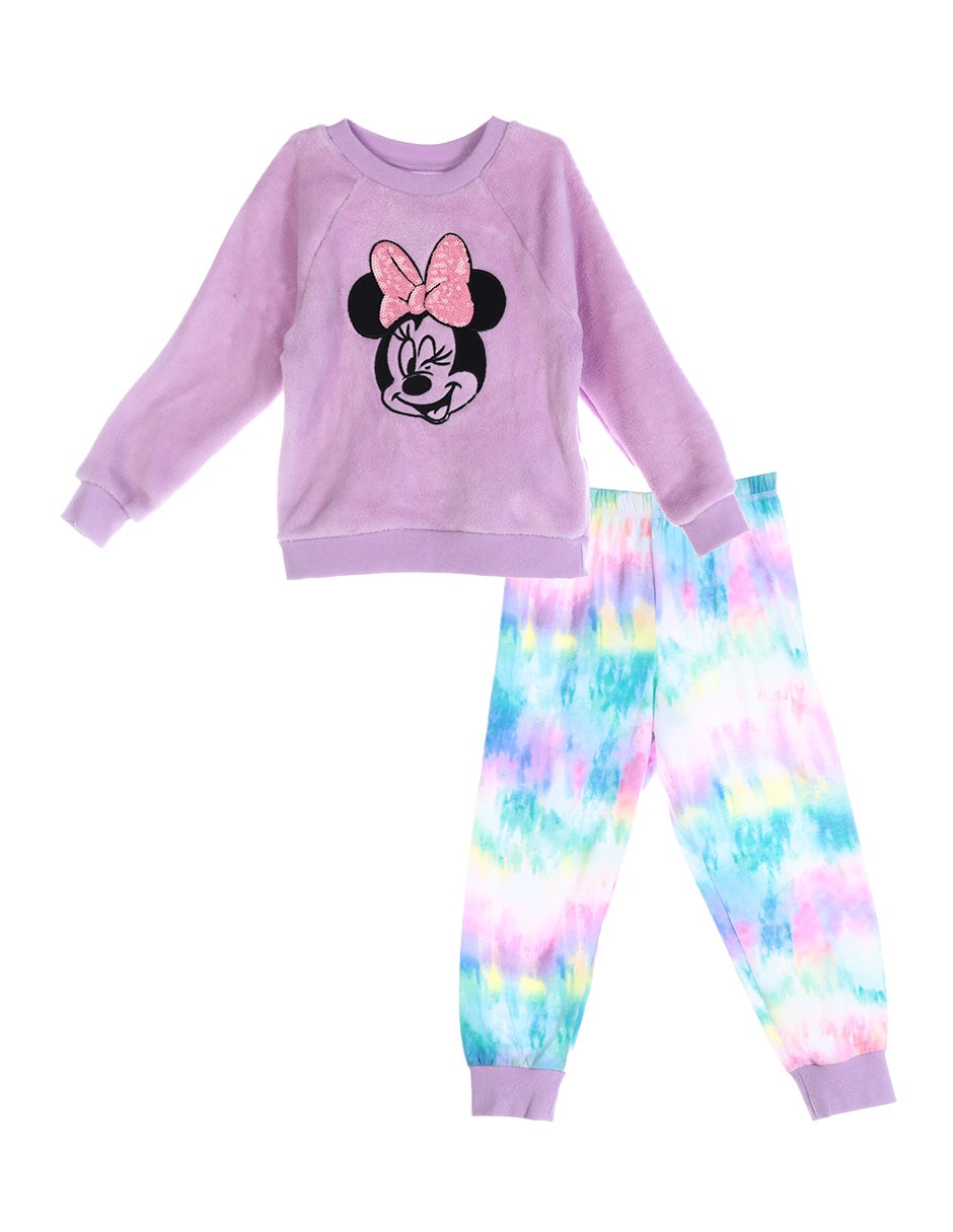 Set pantalón pijama estampado tie dye para niña Set pantalón pijama estampado tie dye para niña