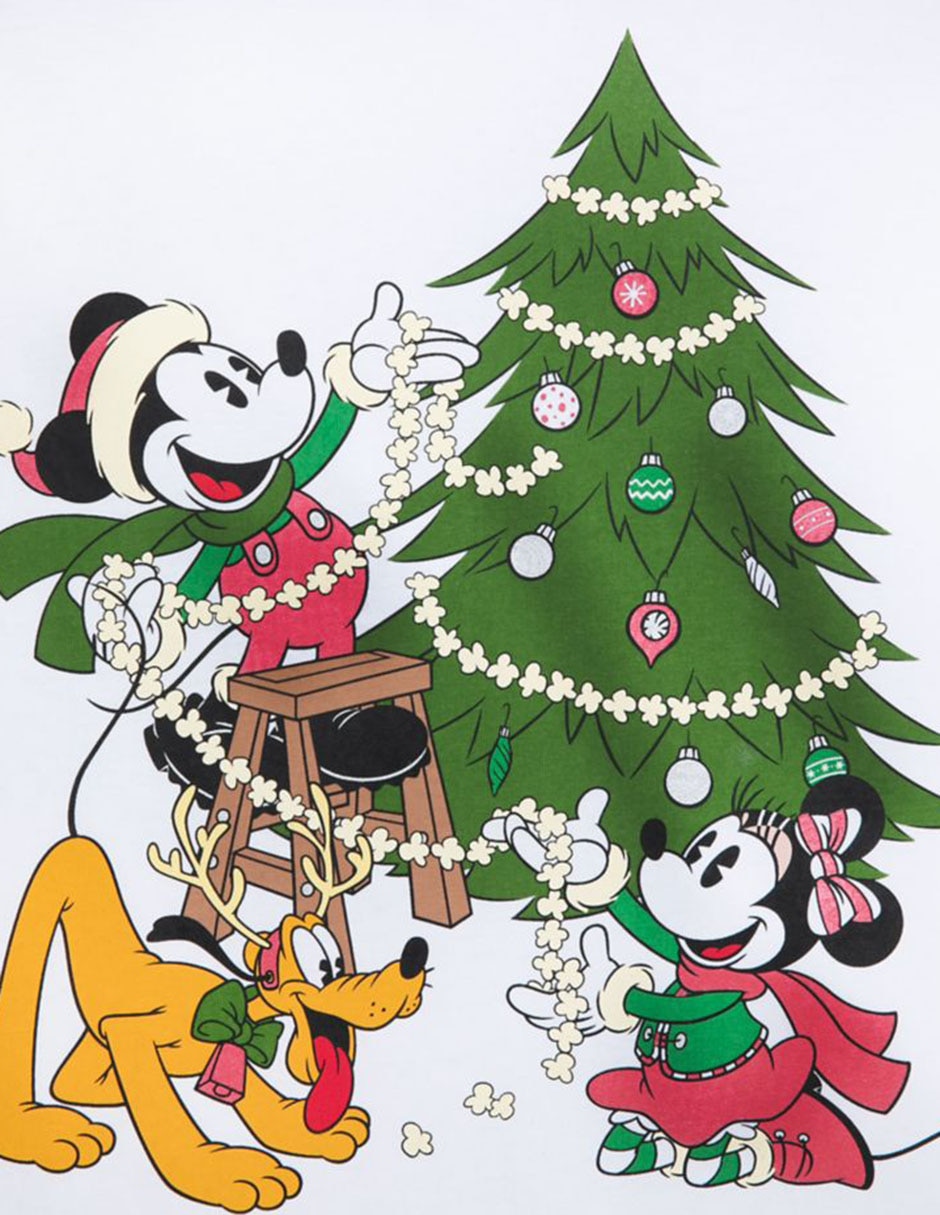 Conjunto pijama navideño Disney para mujer 3